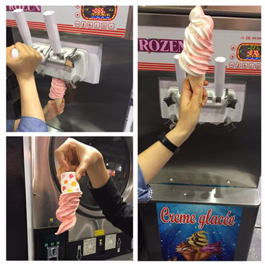 임대용 상업용 케이터링 테이블 모델 아이스크림 기계 소프트 서브